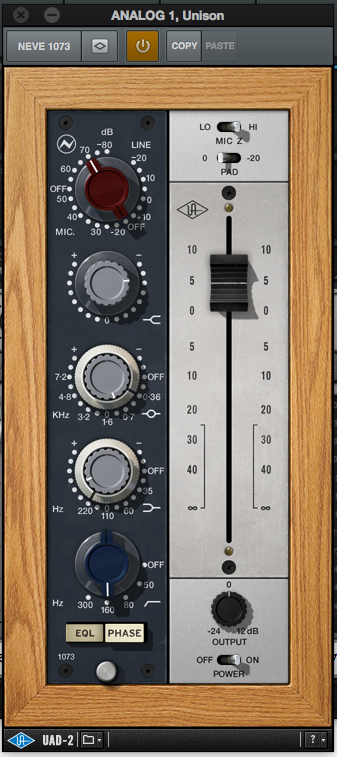 neve preamp