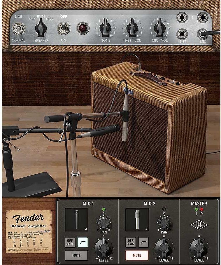 UA fender_tweed_deluxe plugin