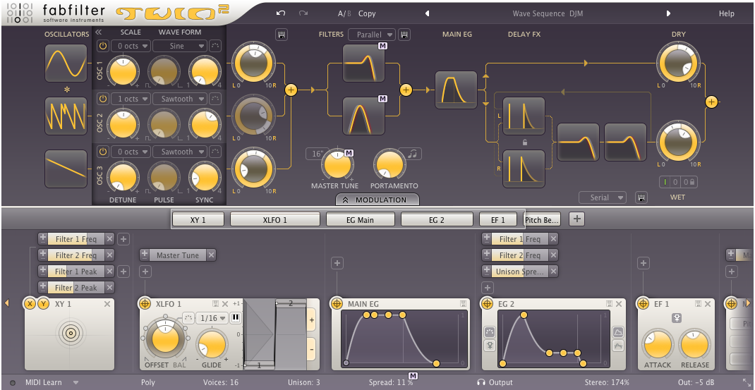 fabfilter twin 2 multiple osc