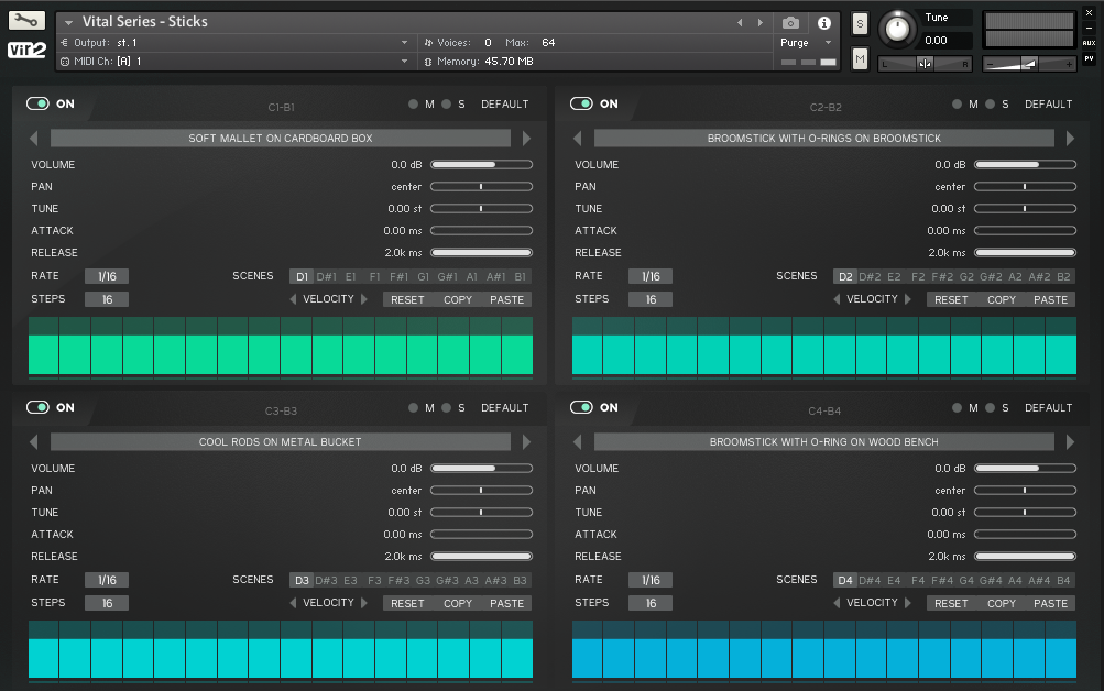 Vital Series: Sticks and Mallets by Vir2 [REVIEW] — Pro Audio Files