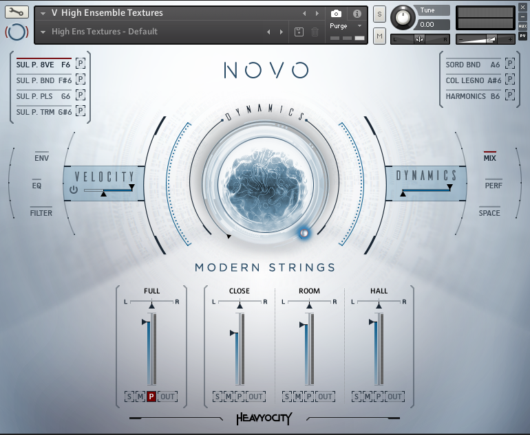 string swells with kontakt factory library