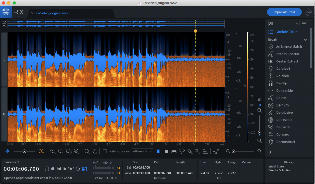 rx7 audio editor free download mac