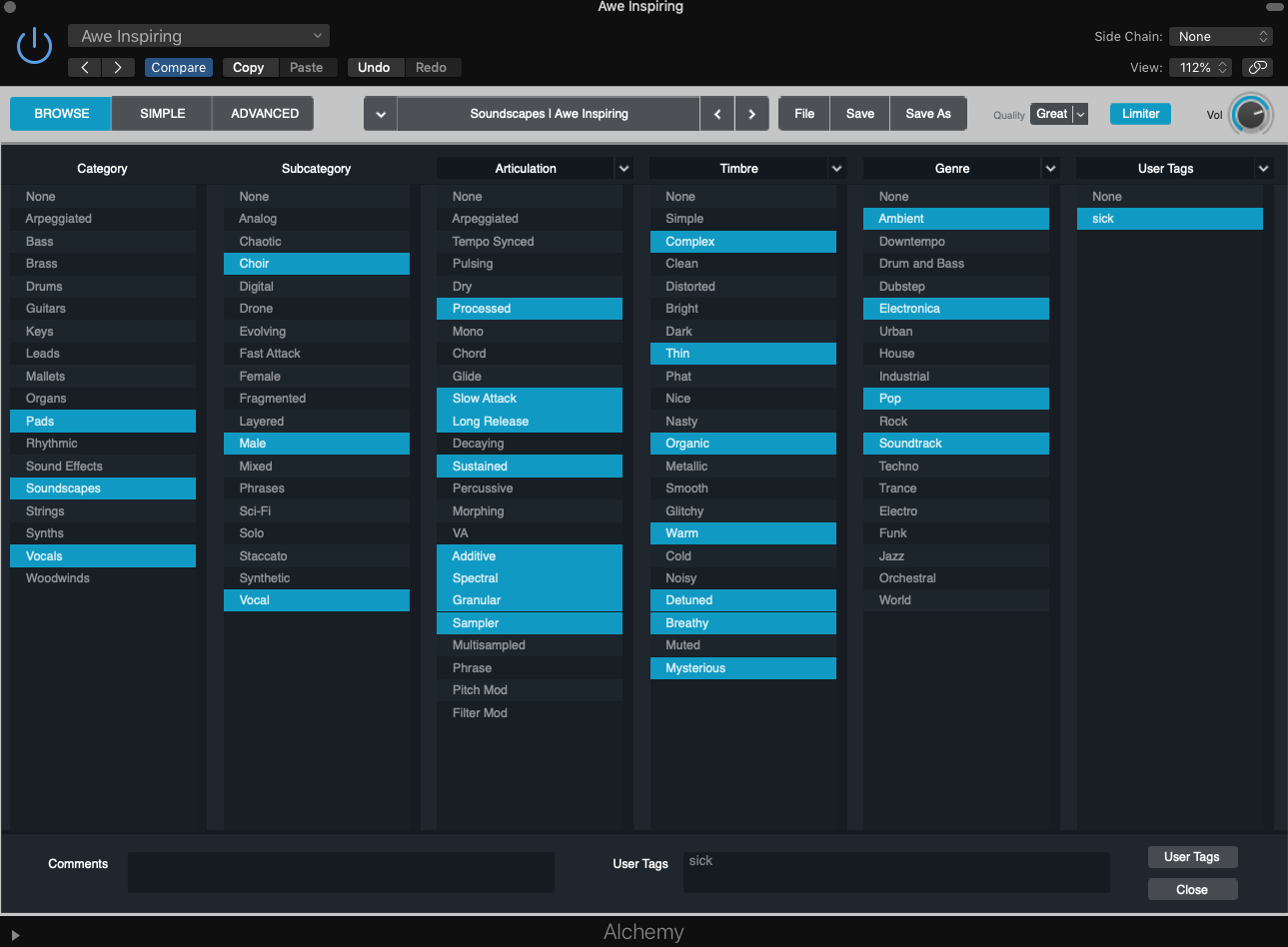 16 Considerations for Naming New Instrument Presets