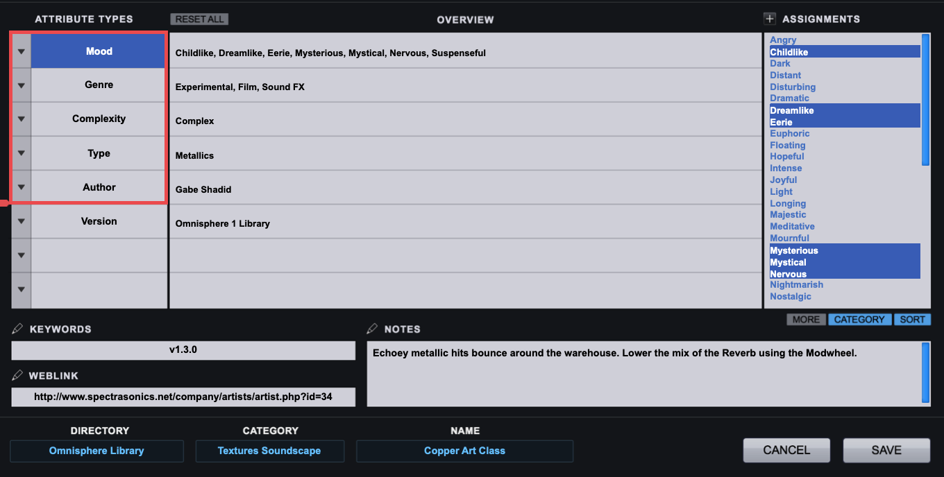 16 Considerations for Naming New Instrument Presets