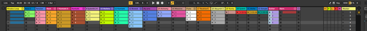 Ableton Live Session View