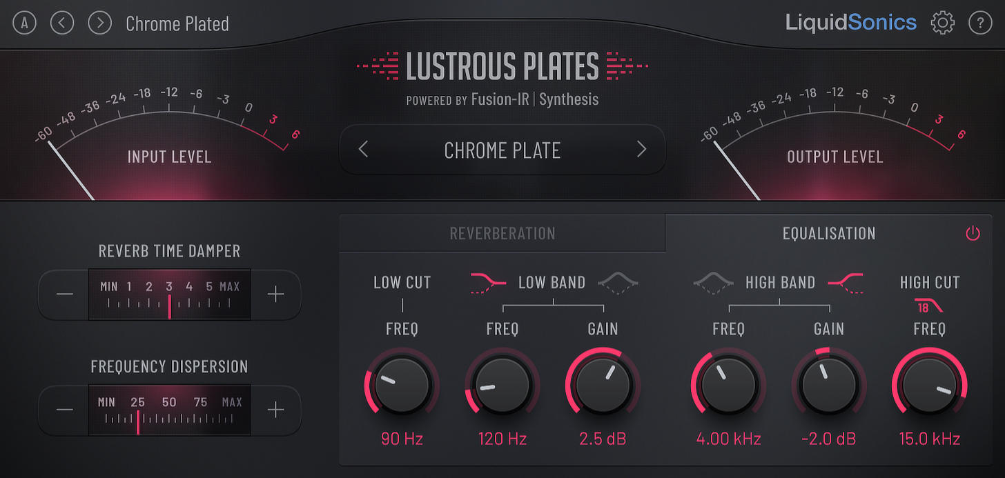 LiquidSonics Lustrous Plates