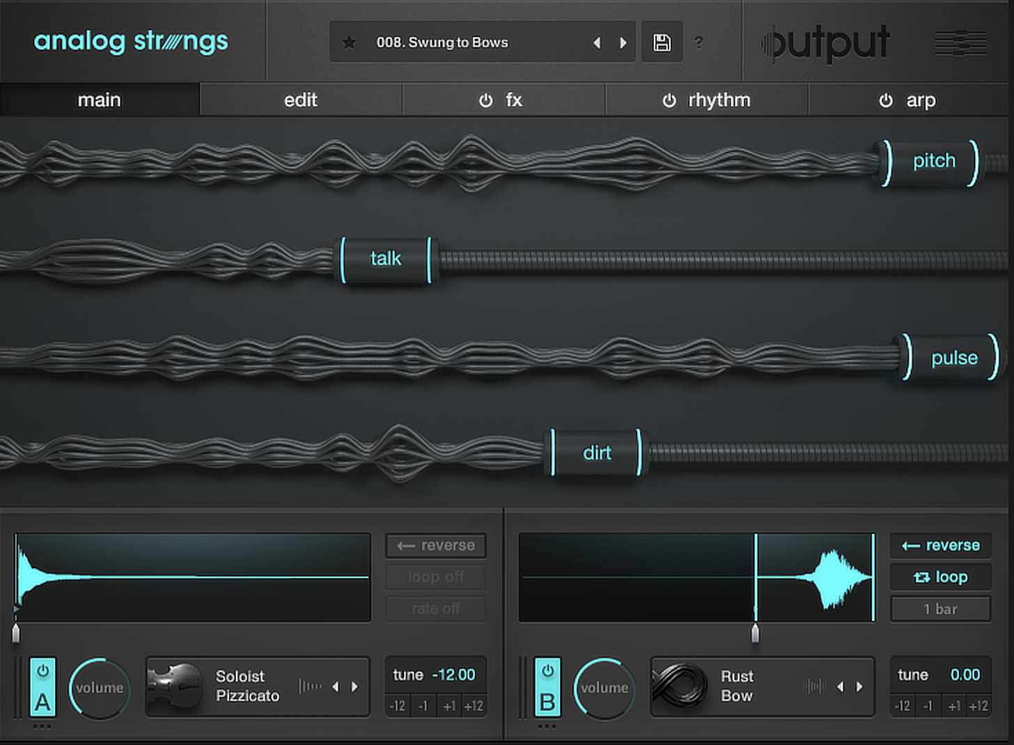 Output Analog Strings