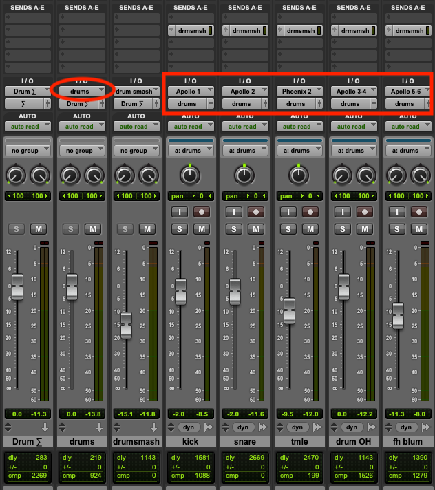 Pro Tools Signal Routing