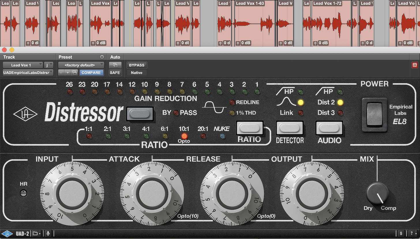 Universal Audio Empirical Labs Distressor