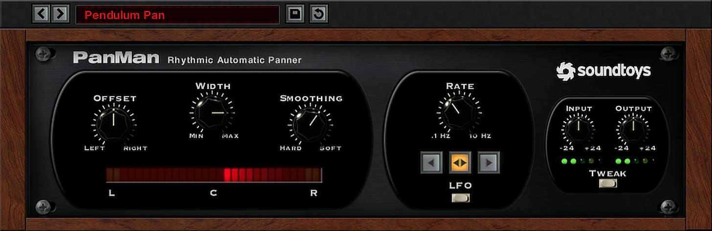 Soundtoys PanMan