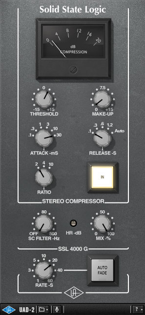 UAD SSL Buss Compressor