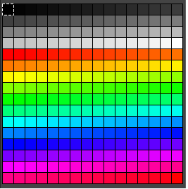 8 bit color palettes