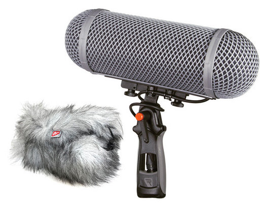 Microphone with Windscreen