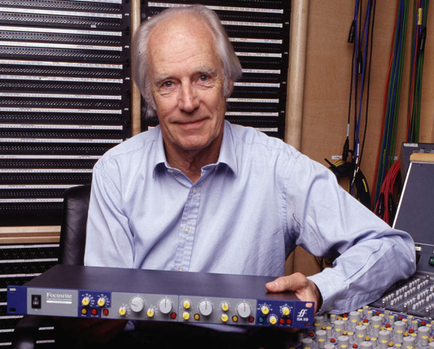 George Martin with Focusrite ISA 110