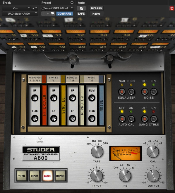 UAD Studer A800