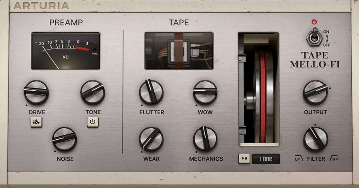 DAW Cassette – Tape Deck Emulation