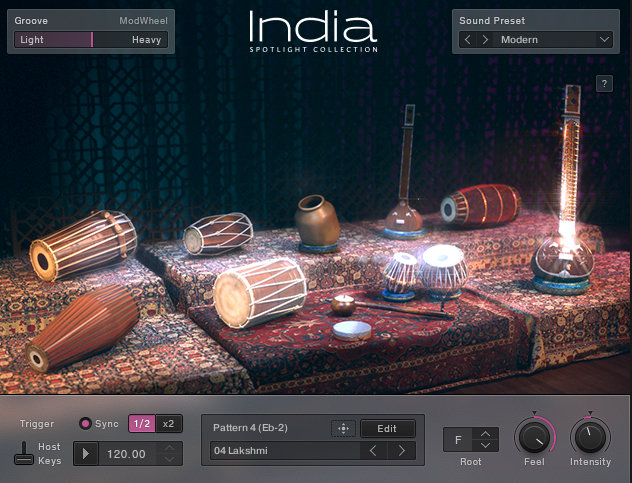 Native Instruments India Spotlight-collectie