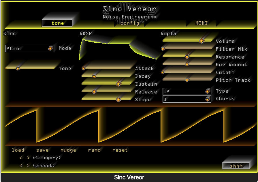 Sinc Vereor by Noise Engineering