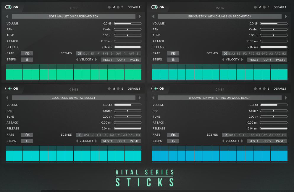 Vir2 Vital Series Sticks