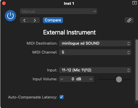 External Instrument