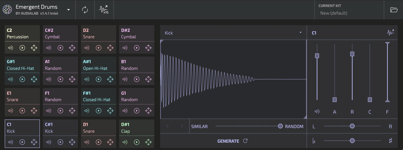 Audialab Emergent Drums